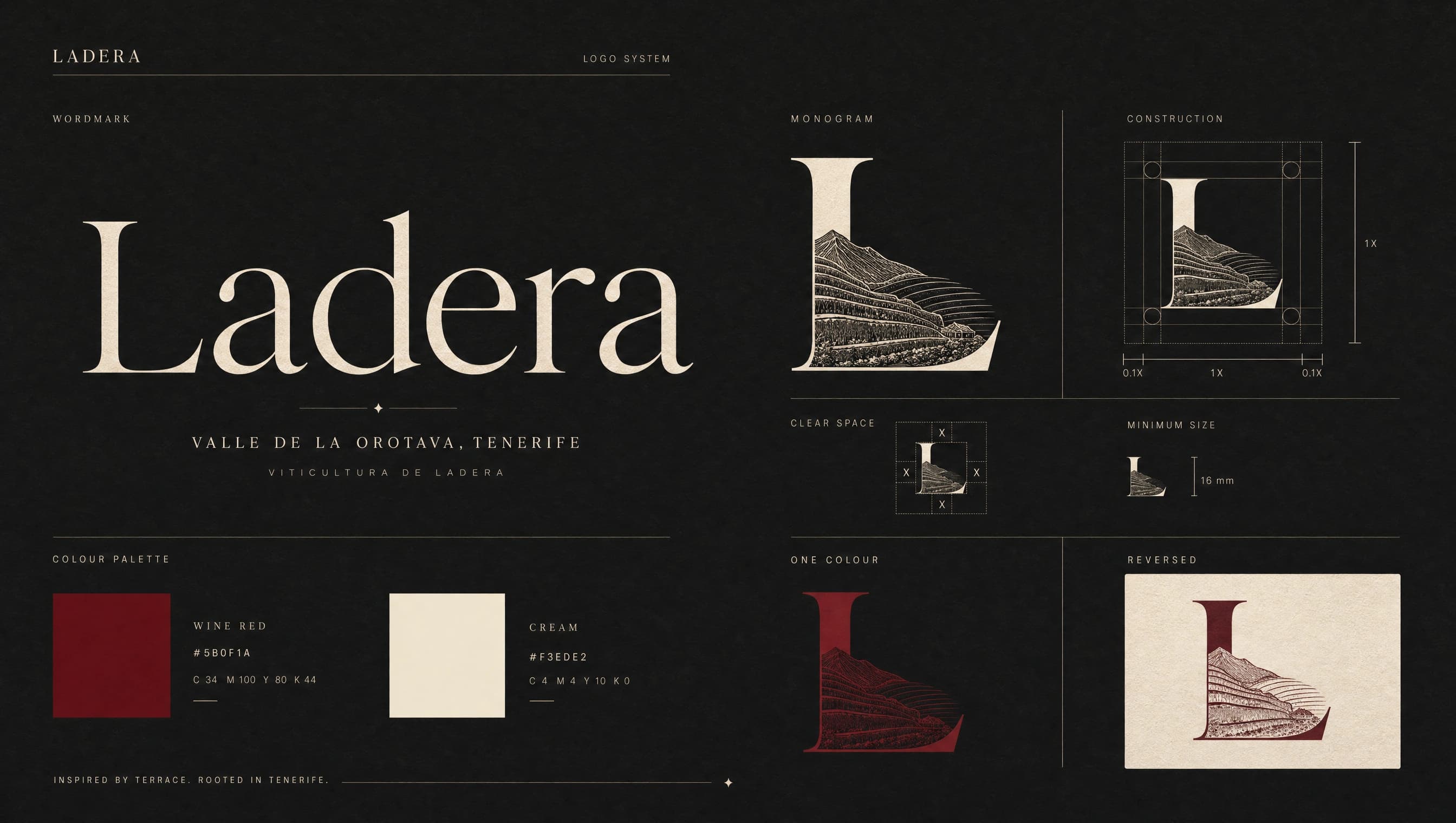 Ladera — Logo system