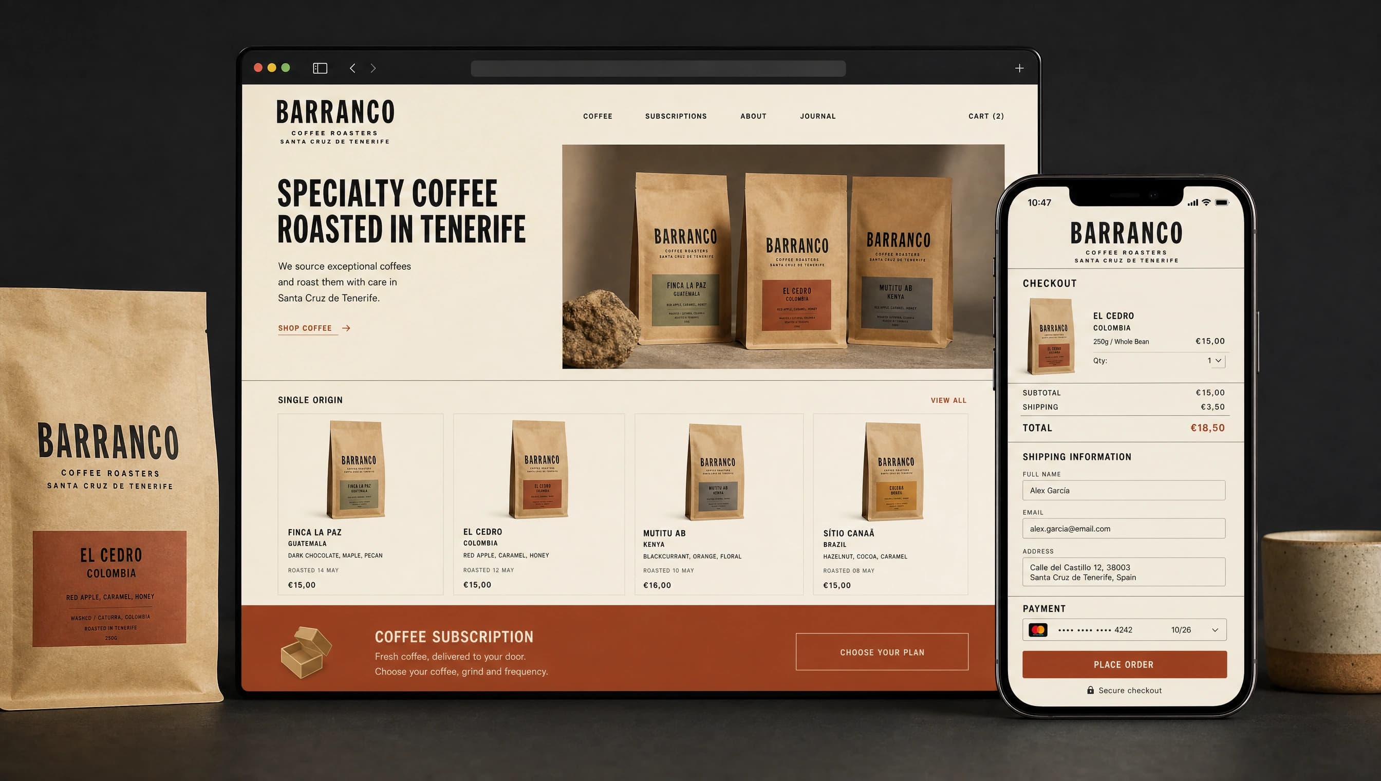 Barranco — Online shop