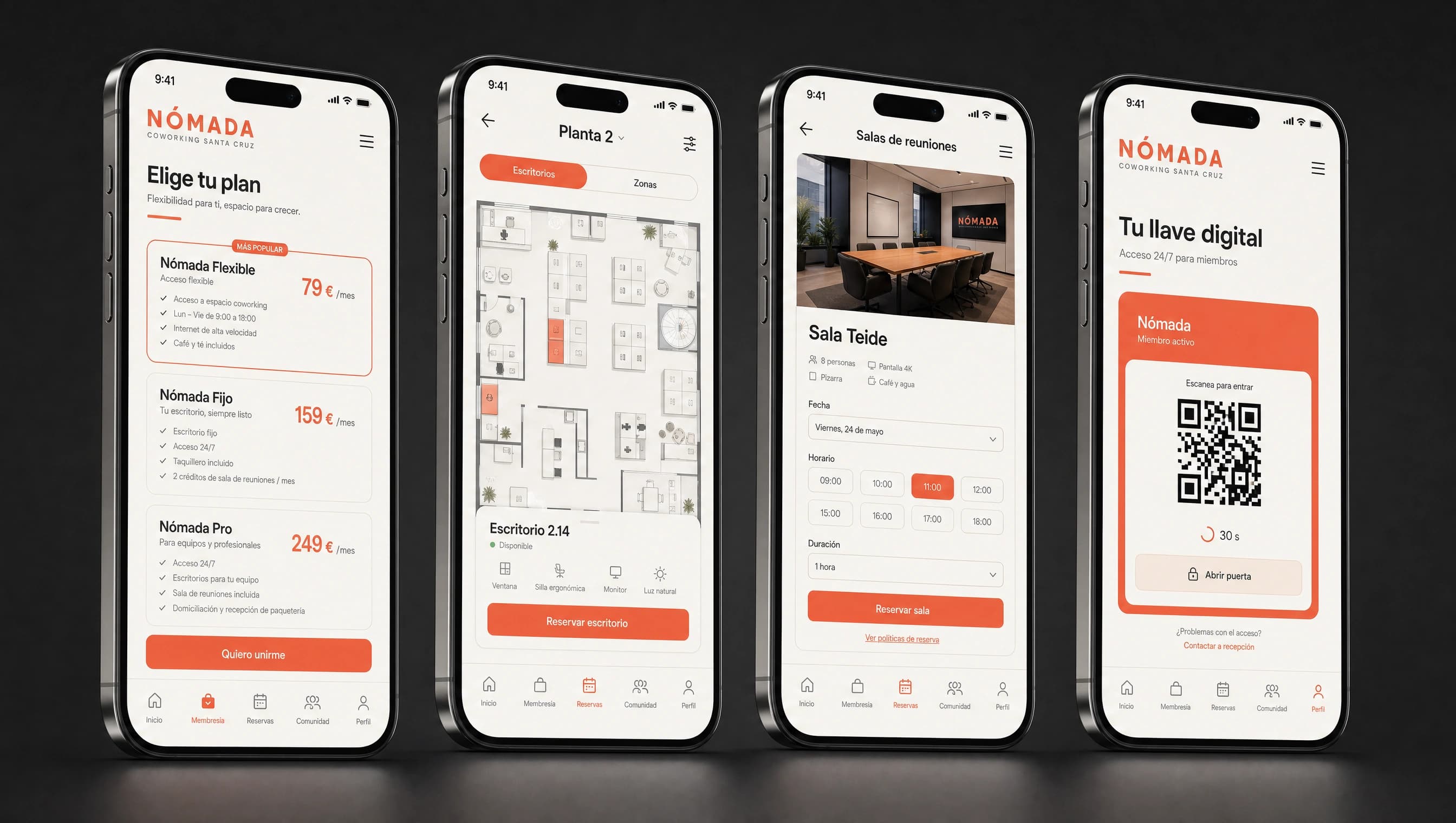 Nómada — Membership app